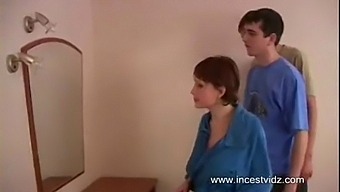 Preggo Russian Sister Enjoys Playful Time With Her Brothers