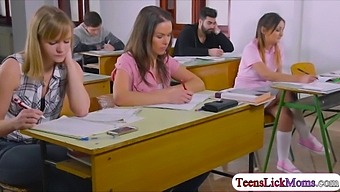 Cathy Heavens' Preferred Dildo Penetrates Anina Silk'S Voluptuous Derriere