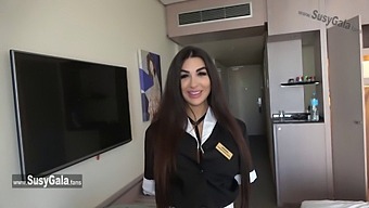 Susy Gala And Nick Moreno'S Steamy Pov Hotel Room Encounter With Roleplay And Big Cock