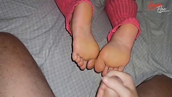 I Assisted My Stepson In Reaching Orgasm On My Feet