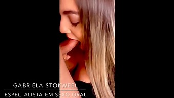 Experience Gabriela Stokweel'S Flawless Oral Skills Until She Reaches Climax - Book Your Session With Me Now