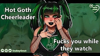 Goth Cheerleader'S Seductive Oral Skills In Hd Video