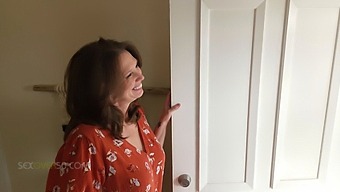 Nora'S Wild Ride With Mysterious Package: Small Boob Milf Gets Fucked By Landlord